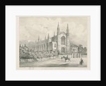 Wolverhampton - St. Paul's Church: lithograph, nd [mid 19th cent] by Charles Burton