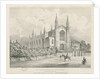 Wolverhampton - St. Paul's Church: lithograph, nd [mid 19th cent] by Charles Burton