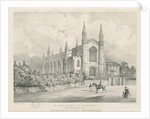 Wolverhampton - St. Paul's Church: lithograph, nd [mid 19th cent] by Charles Burton