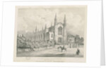 Wolverhampton - St. Paul's Church: lithograph, nd [mid 19th cent] by Charles Burton