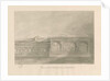 Uttoxeter Church - Tombs of Thomas Kinnersley and of a woman: sepia wash drawing, 1839 by John Buckler