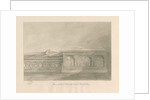 Uttoxeter Church - Tombs of Thomas Kinnersley and of a woman: sepia wash drawing, 1839 by John Buckler