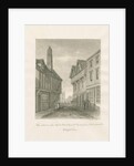 Wolverhampton - Lichfield Street: sepia drawing, 1846 by John Buckler