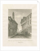 Wolverhampton - Lichfield Street: sepia drawing, 1846 by John Buckler