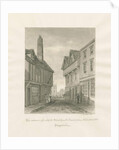 Wolverhampton - Lichfield Street: sepia drawing, 1846 by John Buckler
