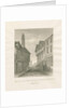 Wolverhampton - Lichfield Street: sepia drawing, 1846 by John Buckler