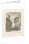 Wolverhampton - Lichfield Street: sepia drawing, 1846 by John Buckler