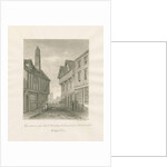 Wolverhampton - Lichfield Street: sepia drawing, 1846 by John Buckler