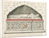 Uttoxeter Church - Tomb of Lady Abbess of Kynnersley Family: pen and wash drawing, nd [mid 19th cent] by John Robert Fernyhough