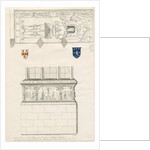 Uttoxeter Church - Monument of Kinnersley Family: pen and wash drawing by John Robert Fernyhough
