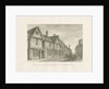 Wolverhampton - Ancient Houses in Lichfield Street by John Buckler
