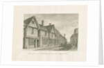 Wolverhampton - Ancient Houses in Lichfield Street by John Buckler