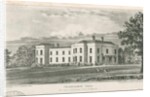 Uttoxeter - Crakemarsh Hall: lithograph, nd [c 1839] by School English