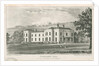 Uttoxeter - Crakemarsh Hall: lithograph, nd [c 1839] by School English