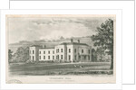 Uttoxeter - Crakemarsh Hall: lithograph, nd [c 1839] by School English