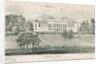 Uttoxeter - Doveridge Hall: lithograph, nd [c 1839] by School English