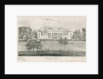 Uttoxeter - Doveridge Hall: lithograph, nd [c 1839] by School English