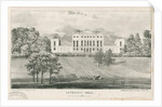 Uttoxeter - Doveridge Hall: lithograph, nd [c 1839] by School English