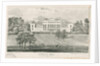 Uttoxeter - Doveridge Hall: lithograph, nd [c 1839] by School English