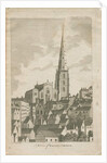 Walsall Church: engraving, 1794 by Stebbing Shaw