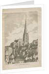 Walsall Church: engraving, 1794 by Stebbing Shaw