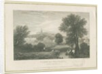 Walsall Town - North View: engraving, nd [19th cent] by School English