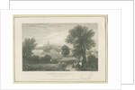 Walsall Town - North View: engraving, nd [19th cent] by School English