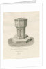 Font in Walsall Church ['Old'] by John Buckler