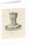 Font in Walsall Church ['Old'] by John Buckler