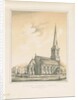 Wolverhampton - St. Mark's District Church: tinted lithograph, nd [?mid 19th cent] by School English