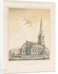 Wolverhampton - St. Mark's District Church: tinted lithograph, nd [?mid 19th cent] by School English