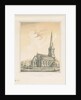 Wolverhampton - St. Mark's District Church: tinted lithograph, nd [?mid 19th cent] by School English