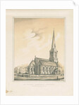Wolverhampton - St. Mark's District Church: tinted lithograph, nd [?mid 19th cent] by School English