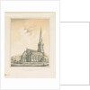 Wolverhampton - St. Mark's District Church: tinted lithograph, nd [?mid 19th cent] by School English