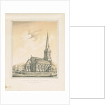 Wolverhampton - St. Mark's District Church: tinted lithograph, nd [?mid 19th cent] by School English