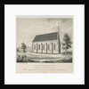 Walsall Wood Church: lithograph by School English