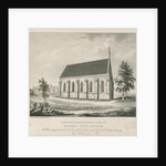 Walsall Wood Church: lithograph by School English