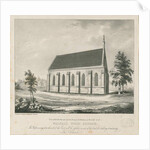 Walsall Wood Church: lithograph by School English