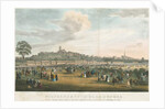 Wolverhampton - Race Course: coloured lithograph, nd [c 1826] by Robert Noyes