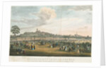 Wolverhampton - Race Course: coloured lithograph, nd [c 1826] by Robert Noyes