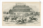 Wolverhampton - Grand Stand: woodcut engraving, nd [c 1844] by School English