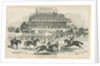 Wolverhampton - Grand Stand: woodcut engraving, nd [c 1844] by School English
