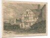 Wolverhampton - Ruins of a half-timber house by Paul Sandby Munn