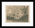 Wolverhampton - Ruins of a half-timber house by Paul Sandby Munn