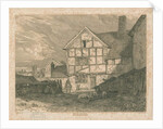 Wolverhampton - Ruins of a half-timber house by Paul Sandby Munn