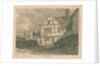 Wolverhampton - Ruins of a half-timber house by Paul Sandby Munn