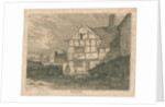 Wolverhampton - Ruins of a half-timber house by Paul Sandby Munn