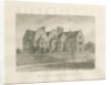 Walsall - 'Ancient Mansion': sepia wash drawing, 1845 by John Buckler