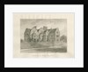 Walsall - 'Ancient Mansion': sepia wash drawing, 1845 by John Buckler