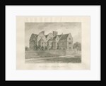 Walsall - 'Ancient Mansion': sepia wash drawing, 1845 by John Buckler